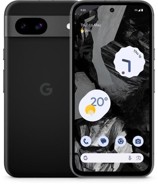 Google PIXEL 8a 5G 8GB RAM 128GB (Obsidian) Fekete